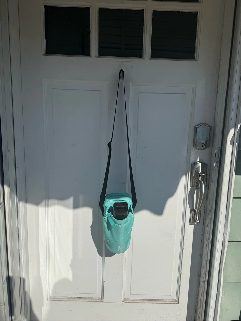 Corkcicle Mint Aqua Crossbody Bottle Bag